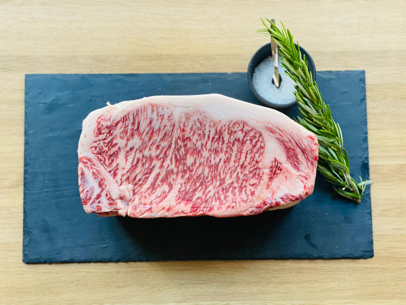 Japanse A5 Wagyu Miyazaki Sirloin Steak