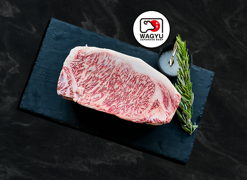 Japanse A5 Wagyu Miyazaki Sirloin Steak