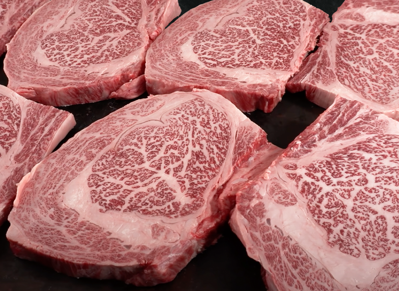 japanse kobe beef ribeye steak