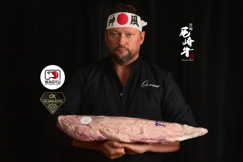 Japanse Ozaki Wagyu Rundvlees Hele Runderlende (4 KG+)