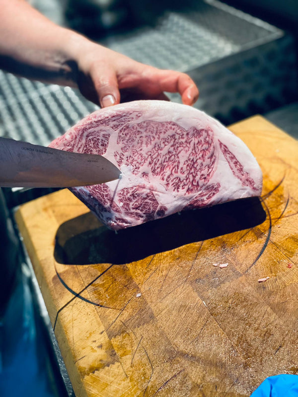 Japanse A5 Wagyu Akune Gold Rundvlees Ribeye Steak